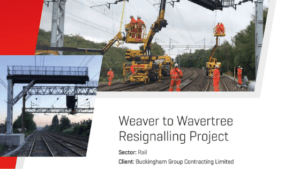 Weaver to Wavertree Resignalling Project
