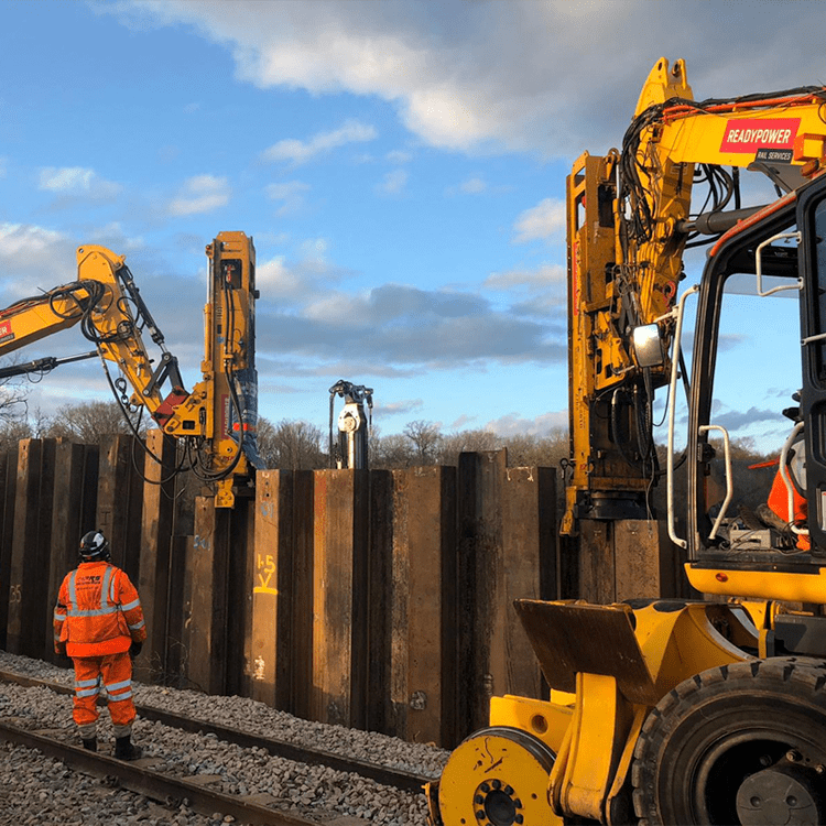 Emergency earthworks